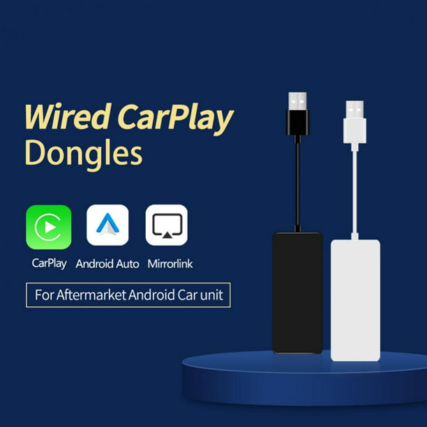 Mirroring,Smartphone Link Receiver for The Vehicle with Android System carplay Upgrade/USB Connect/SIRI Voice Control/Google Maps Wired Carplay USB Dongle,Android Auto 